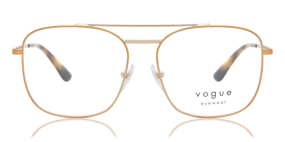 Image of Vogue Óculos de Grau VO4140M 5075 Óculos de Grau Rose-Dourados Feminino PRT