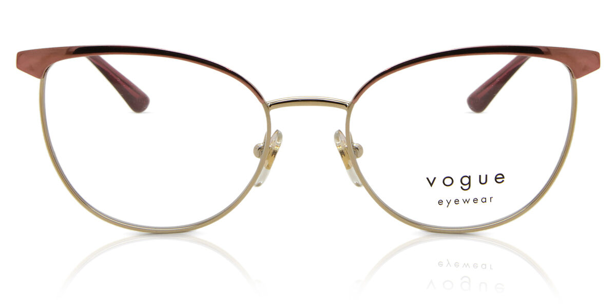 Image of Vogue Óculos de Grau VO4208 5141 Óculos de Grau Dourados Feminino BRLPT