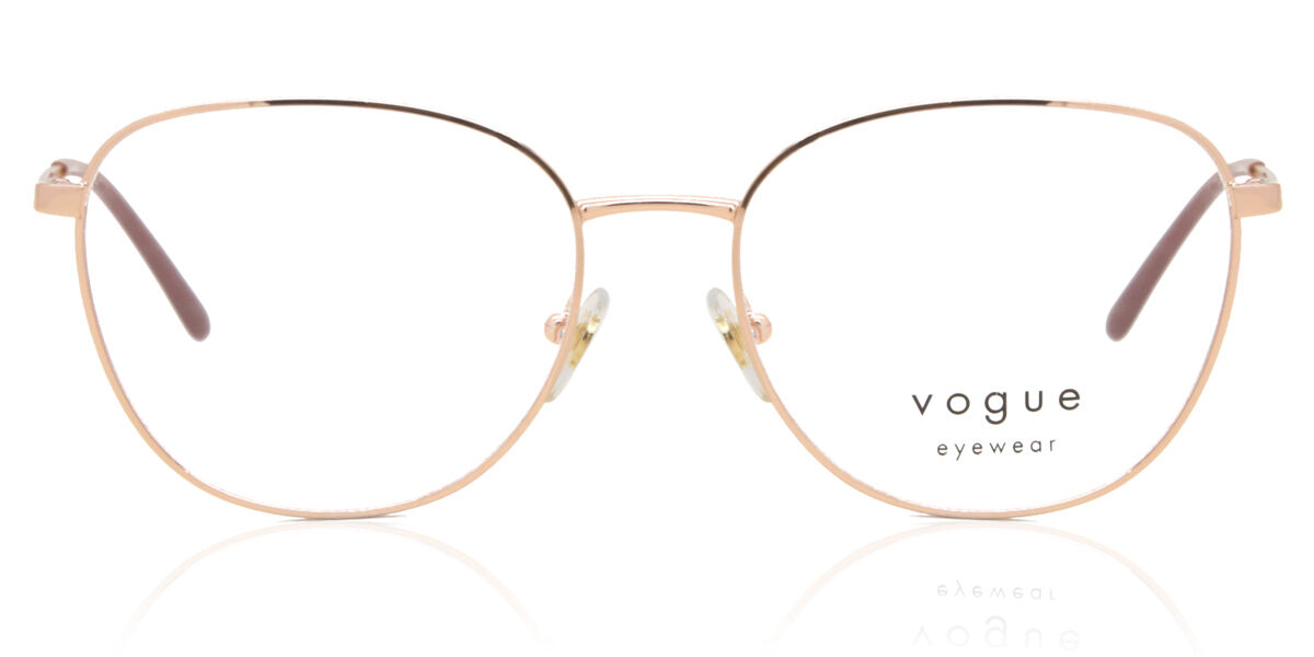 Image of Vogue Óculos de Grau VO4231 5152 Óculos de Grau Rose-Dourados Feminino PRT