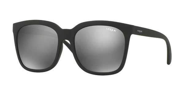 Image of Vogue Óculos de Grau VO5068SD Asian Fit W44S6G Óculos de Sol Pretos Feminino PRT