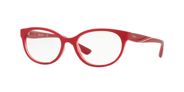 Image of Vogue Óculos de Grau VO5103 Rainbow 2470 Óculos de Grau Vermelhos Feminino PRT