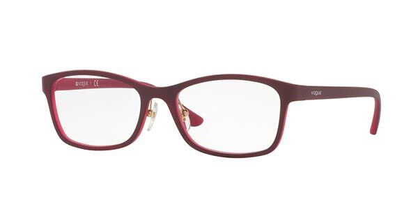 Image of Vogue Óculos de Grau VO5115D Asian Fit 2476 Óculos de Grau Vinho Feminino PRT