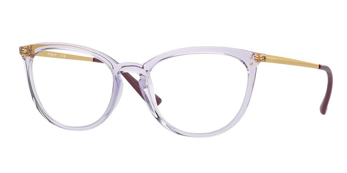 Image of Vogue Óculos de Grau VO5276 2745 Óculos de Grau Purple Feminino PRT