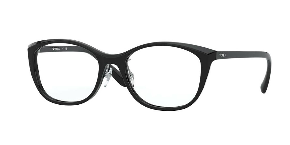 Image of Vogue Óculos de Grau VO5296D Asian Fit W44 Óculos de Grau Pretos Feminino PRT