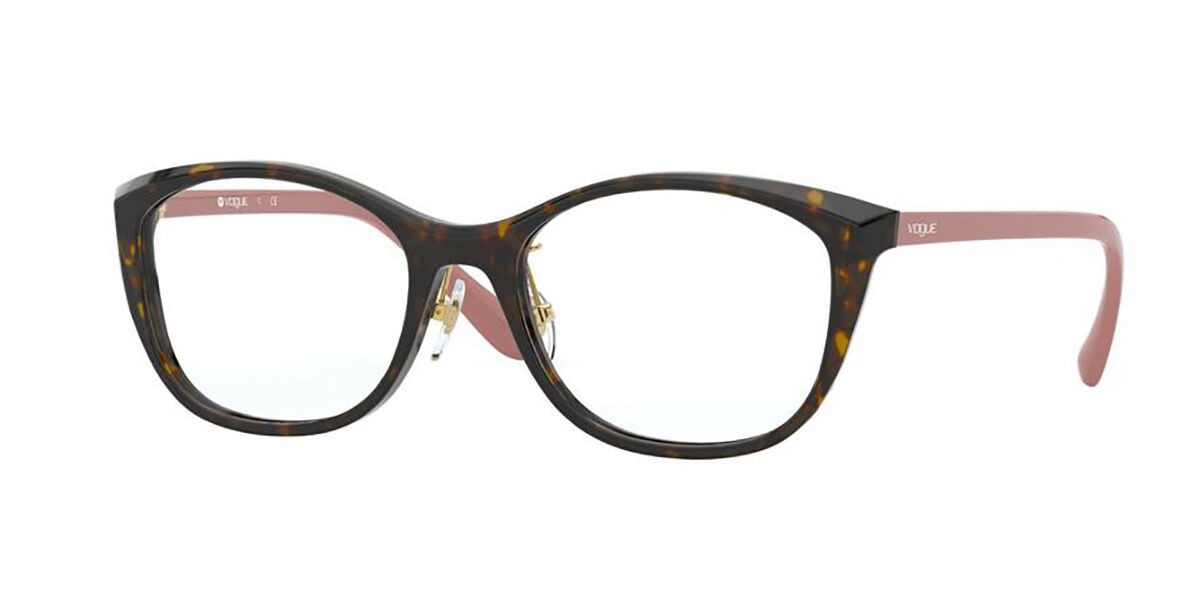 Image of Vogue Óculos de Grau VO5296D Asian Fit W656 Óculos de Grau Tortoiseshell Feminino PRT