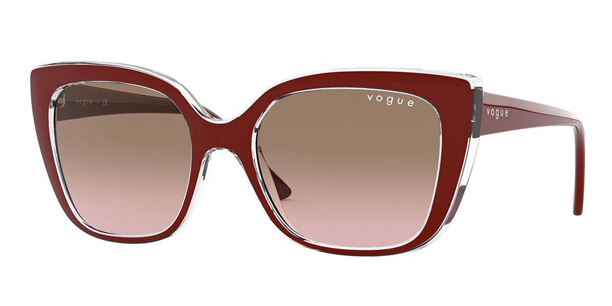 Image of Vogue Óculos de Grau VO5337SF Formato Asiático 284314 Óculos de Sol Vinho Feminino BRLPT