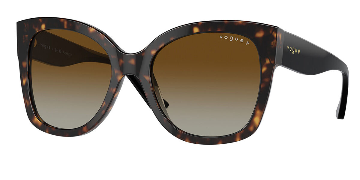 Image of Vogue Óculos de Grau VO5338S Polarized W656T5 Óculos de Sol Dourados Feminino BRLPT
