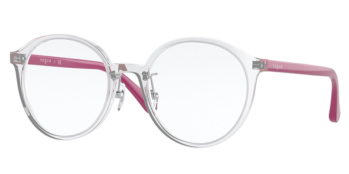 Image of Vogue Óculos de Grau VO5344D Asian Fit W745 Óculos de Grau Transparentes Feminino PRT