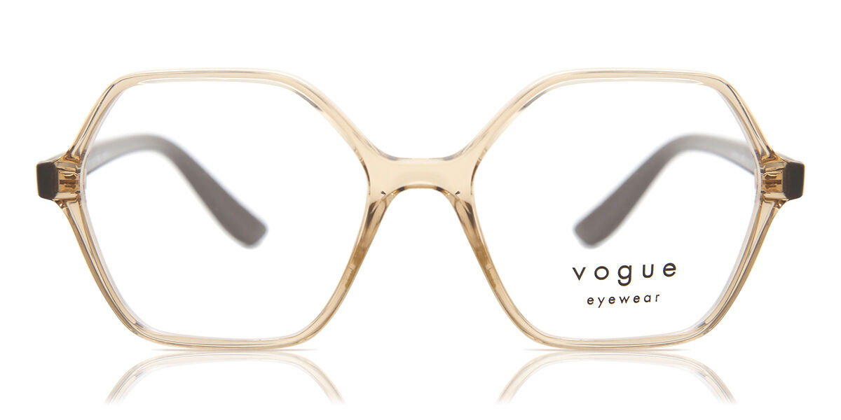 Image of Vogue Óculos de Grau VO5363 2826 Óculos de Grau Marrons Feminino PRT