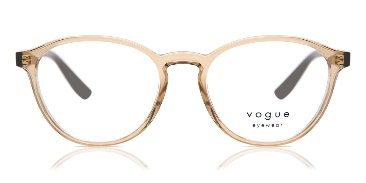 Image of Vogue Óculos de Grau VO5372 2826 Óculos de Grau Marrons Feminino BRLPT