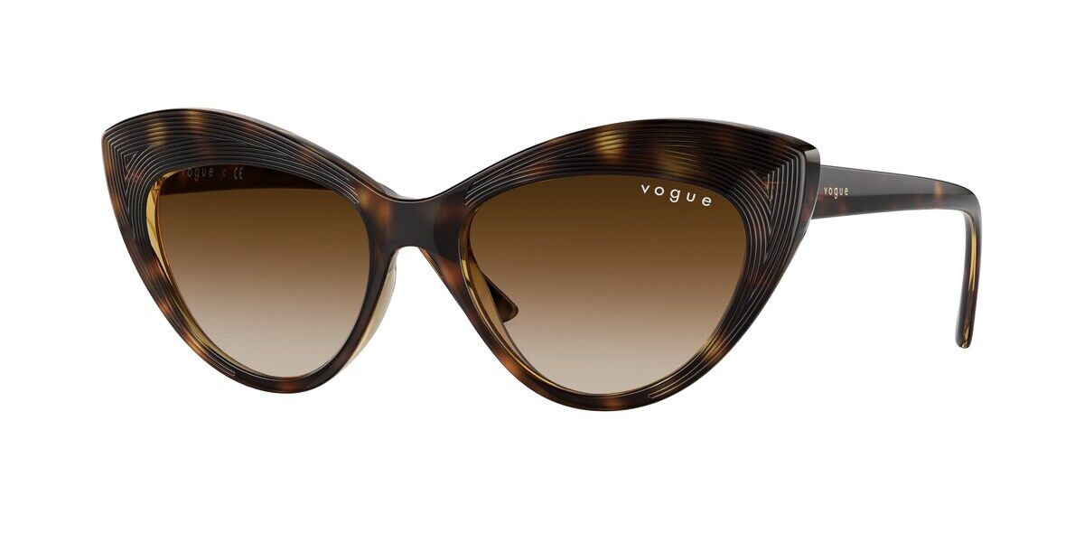 Image of Vogue Óculos de Grau VO5377S W65613 Óculos de Sol Tortoiseshell Feminino PRT