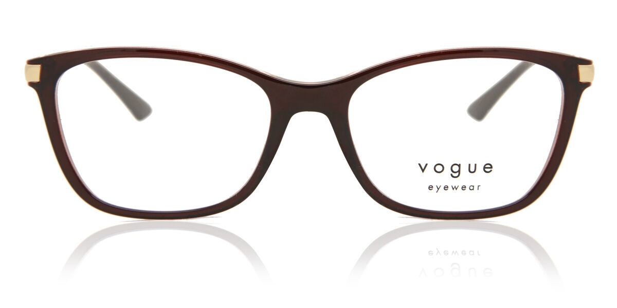 Image of Vogue Óculos de Grau VO5378 2907 Óculos de Grau Marrons Feminino BRLPT