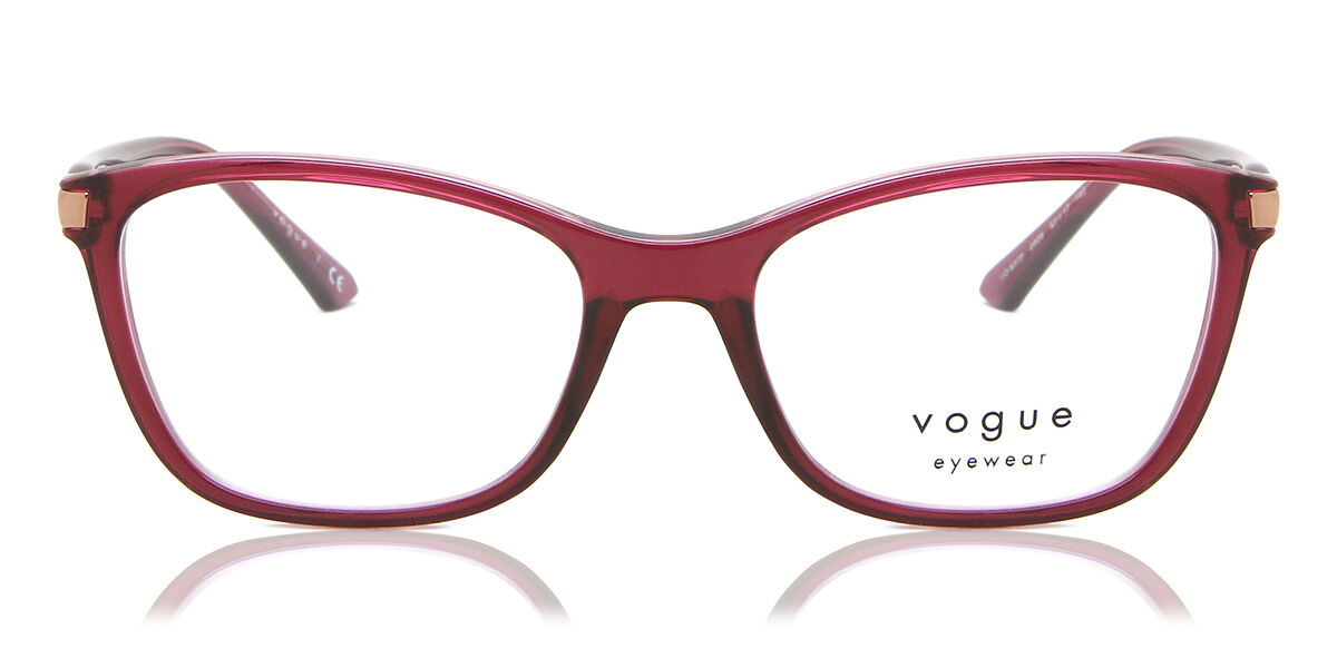 Image of Vogue Óculos de Grau VO5378 2909 Óculos de Grau Purple Feminino PRT