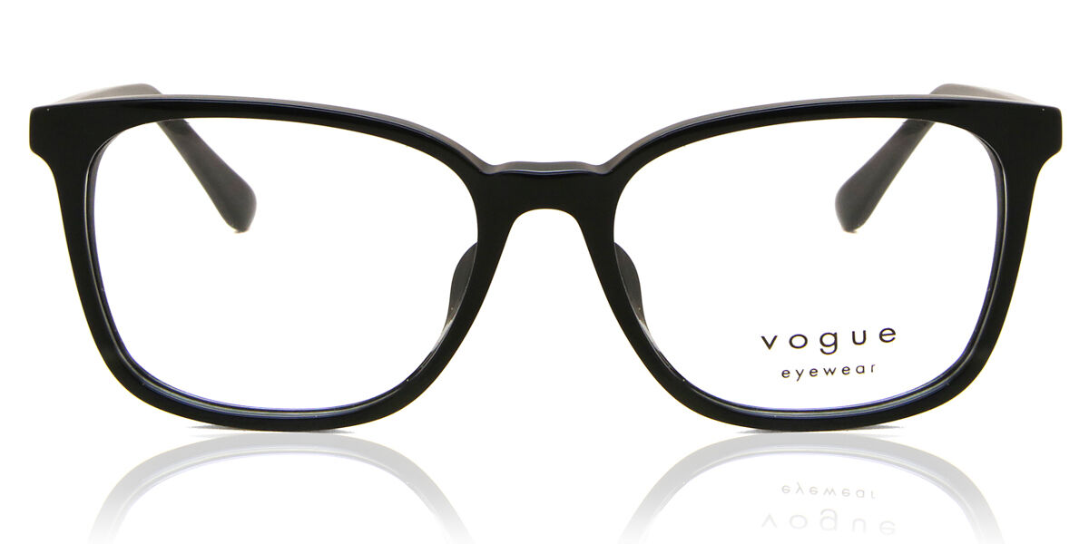 Image of Vogue Óculos de Grau VO5399D Asian Fit W44 Óculos de Grau Pretos Feminino PRT