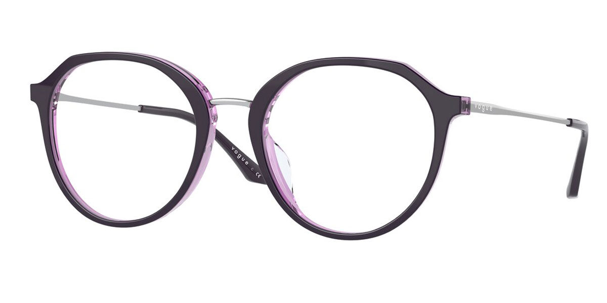 Image of Vogue Óculos de Grau VO5401D Asian Fit 1887 Óculos de Grau Purple Feminino PRT