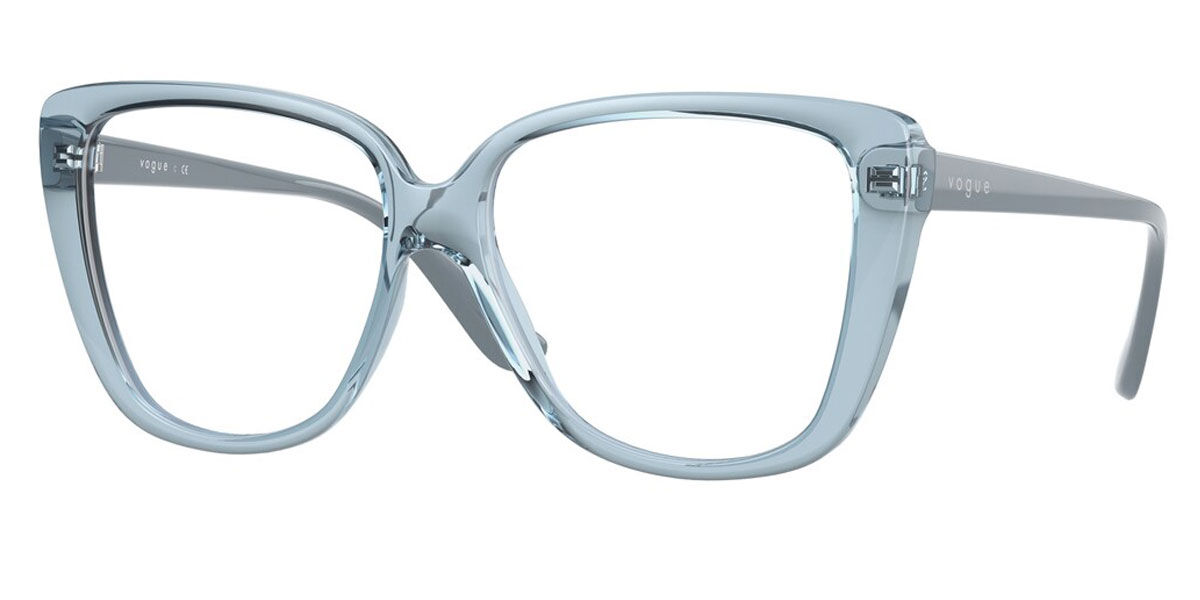Image of Vogue Óculos de Grau VO5413 2966 Óculos de Grau Azuis Feminino PRT