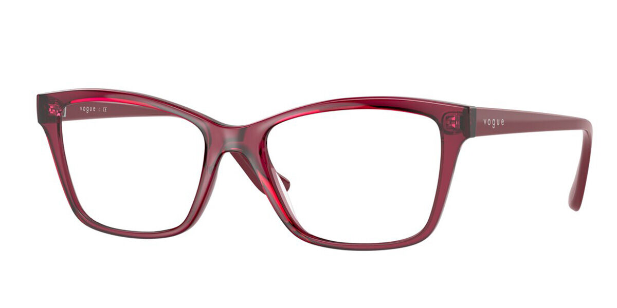 Image of Vogue Óculos de Grau VO5420F Asian Fit 2831 Óculos de Grau Vermelhos Feminino PRT