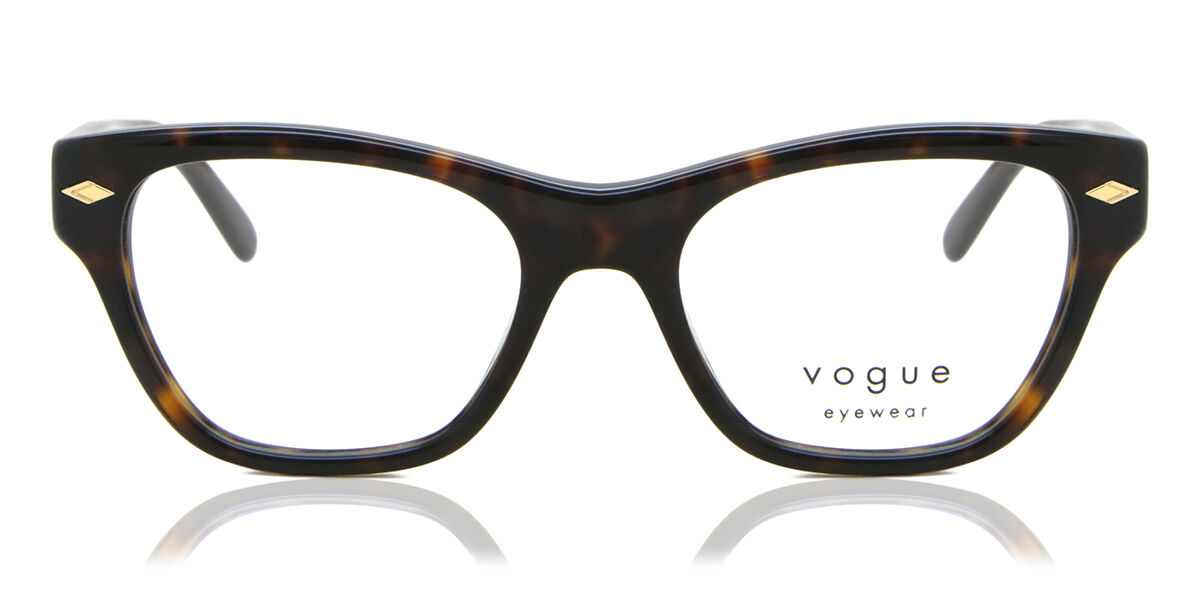 Image of Vogue Óculos de Grau VO5446 W656 Óculos de Grau Tortoiseshell Feminino BRLPT