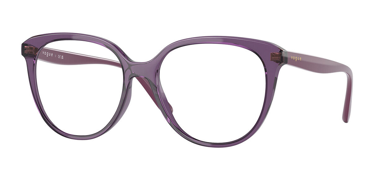 Image of Vogue Óculos de Grau VO5451 3024 Óculos de Grau Purple Feminino BRLPT