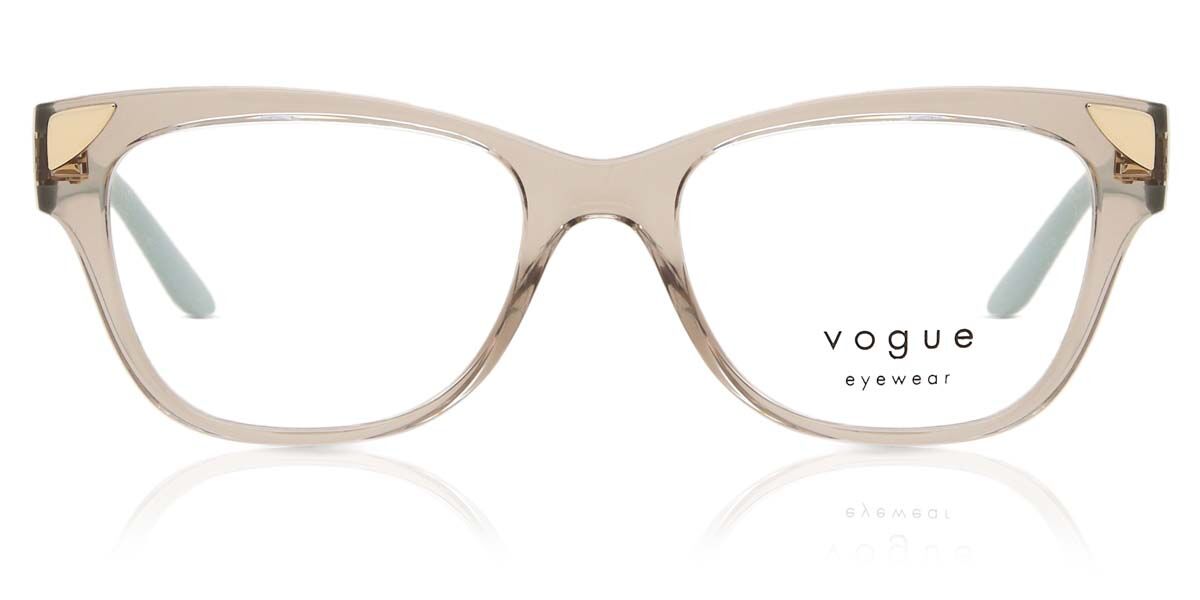Image of Vogue Óculos de Grau VO5454 2990 Óculos de Grau Marrons Feminino BRLPT