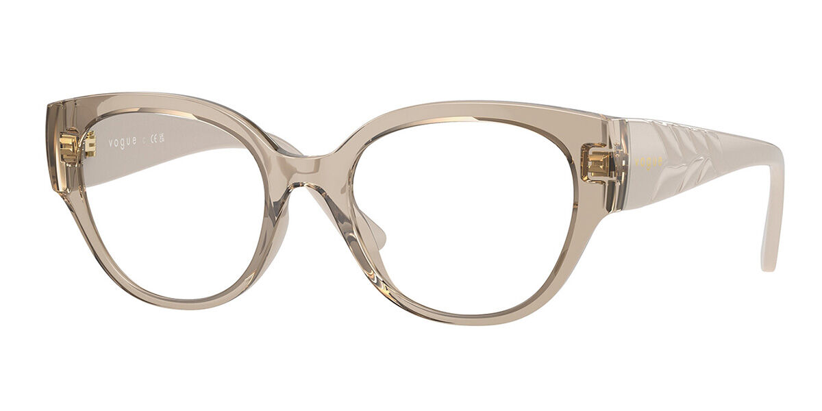 Image of Vogue Óculos de Grau VO5482 2990 Óculos de Grau Marrons Feminino PRT