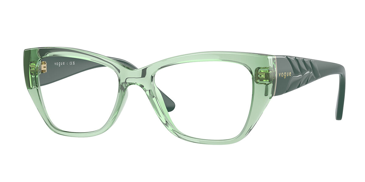 Image of Vogue Óculos de Grau VO5483 3043 Óculos de Grau Verdes Feminino BRLPT
