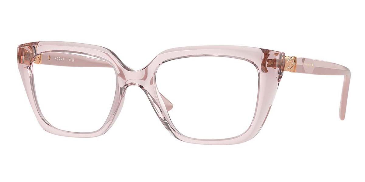 Image of Vogue Óculos de Grau VO5487B 2989 Óculos de Grau Vermelhos Feminino PRT