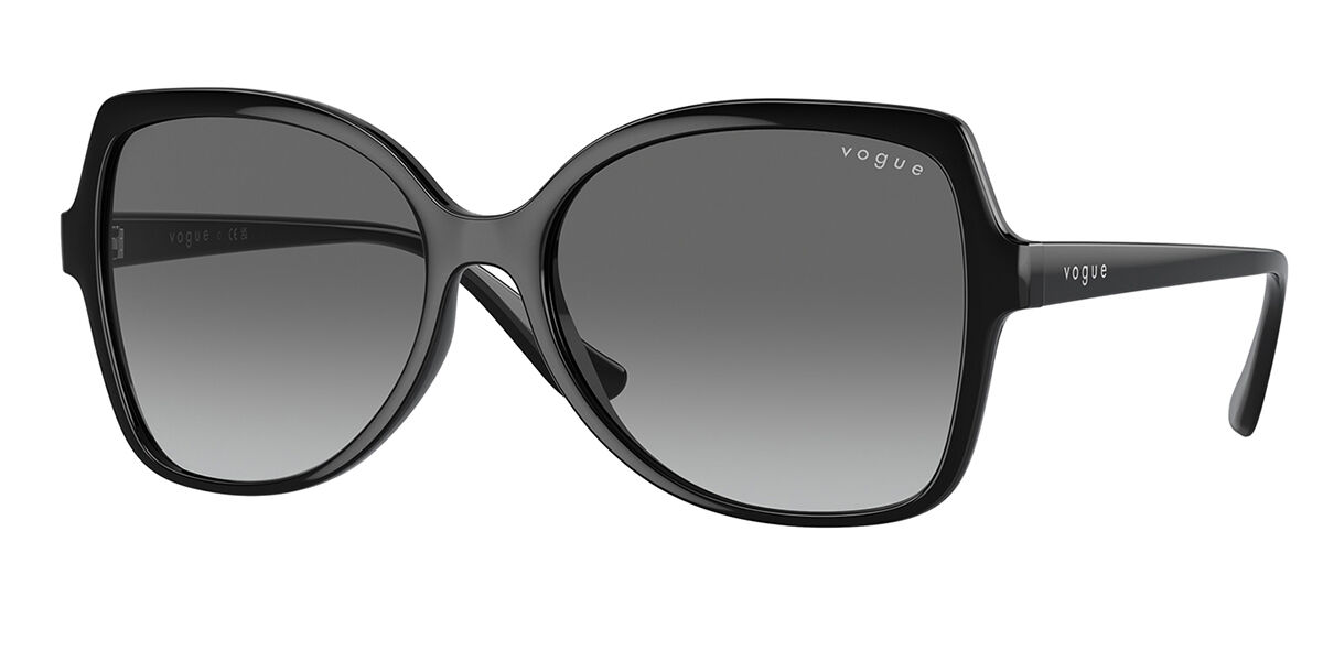Image of Vogue Óculos de Grau VO5488S W44/11 Óculos de Sol Pretos Feminino PRT