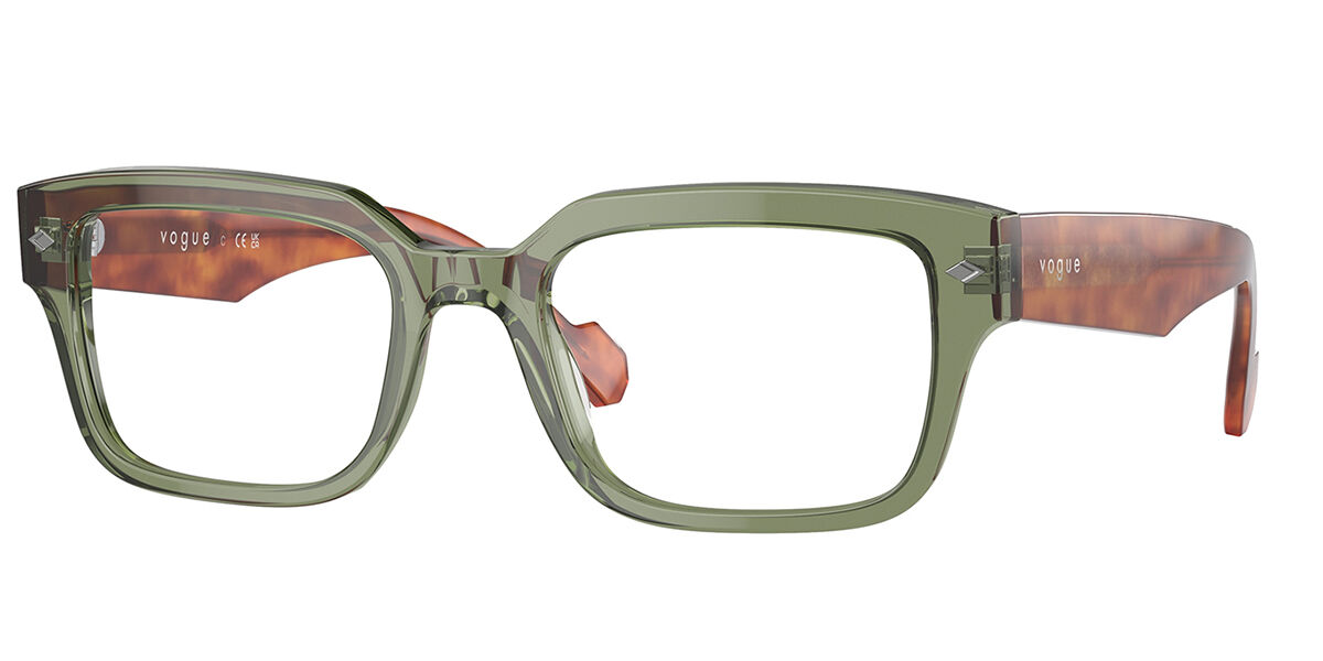 Image of Vogue Óculos de Grau VO5491 2821 Óculos de Grau Verdes Masculino BRLPT
