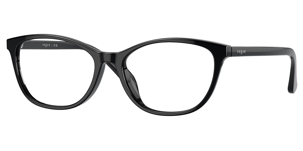 Image of Vogue Óculos de Grau VO5502D Formato Asiático W44 Óculos de Grau Pretos Feminino BRLPT
