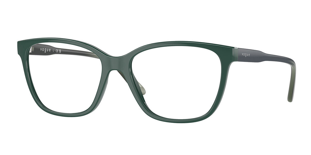 Image of Vogue Óculos de Grau VO5518 3050 Óculos de Grau Verdes Feminino BRLPT