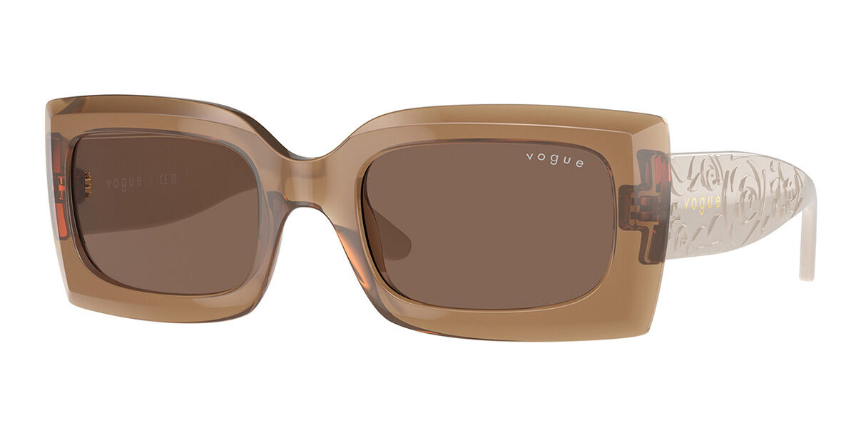 Image of Vogue Óculos de Grau VO5526S 309373 Óculos de Sol Marrons Feminino BRLPT