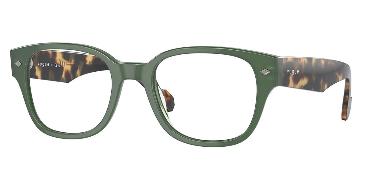 Image of Vogue Óculos de Grau VO5529 3092 Óculos de Grau Verdes Masculino BRLPT