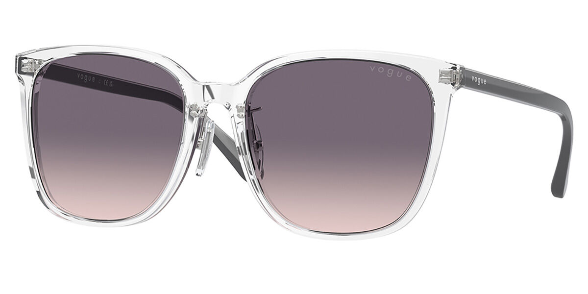 Image of Vogue Óculos de Grau VO5537SD Asian Fit W74536 Óculos de Sol Transparentes Feminino PRT