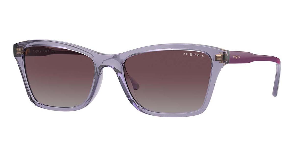 Image of Vogue Óculos de Grau VO5551S Polarized 311862 Óculos de Sol Purple Feminino BRLPT