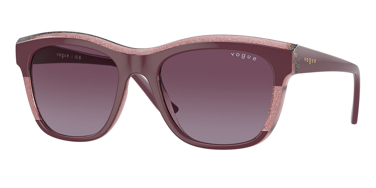 Image of Vogue Óculos de Grau VO5557S 31408H Óculos de Sol Purple Feminino BRLPT