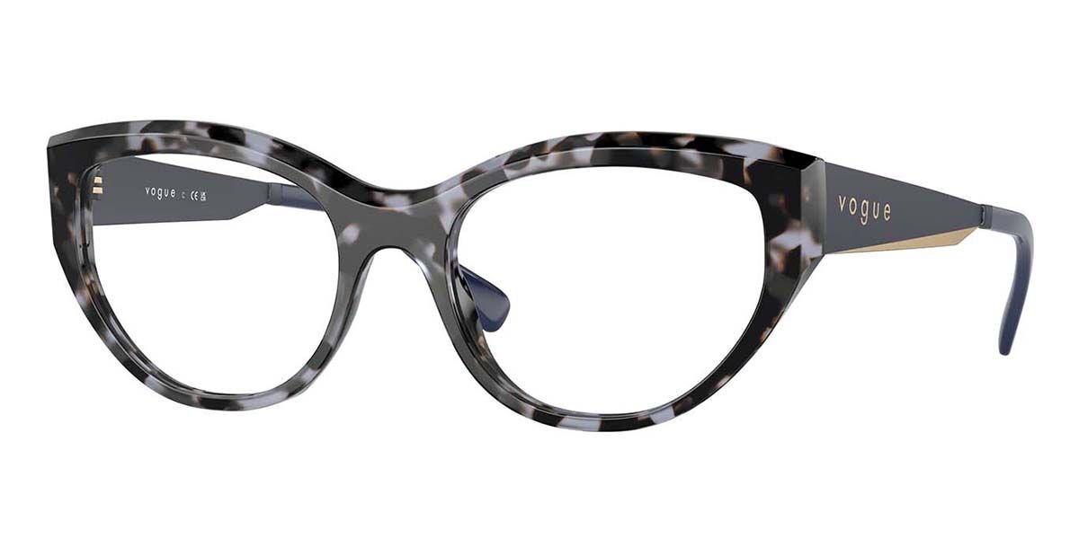 Image of Vogue Óculos de Grau VO5560 3147 Óculos de Grau Tortoiseshell Feminino BRLPT