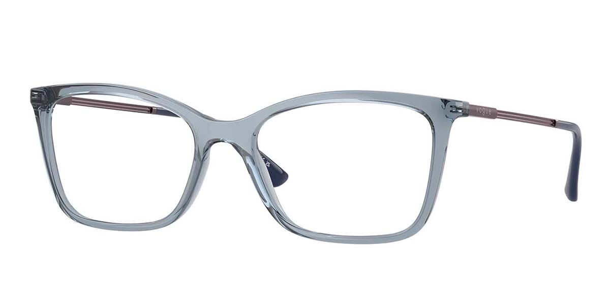 Image of Vogue Óculos de Grau VO5563 2966 Óculos de Grau Azuis Feminino PRT