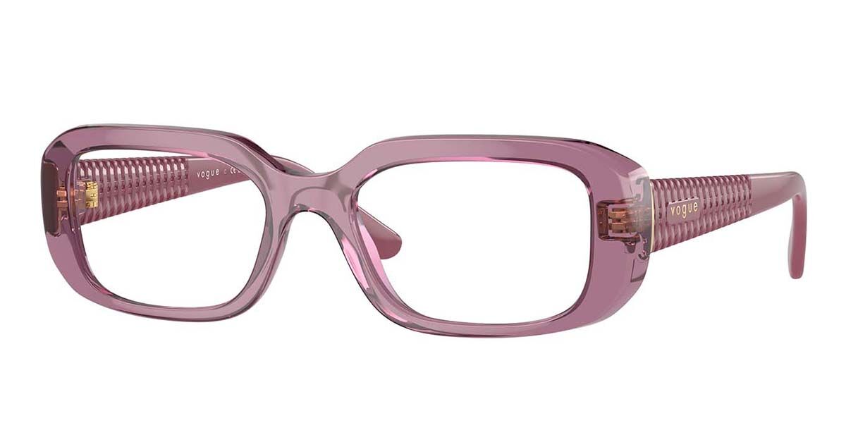 Image of Vogue Óculos de Grau VO5568 2761 Óculos de Grau Purple Feminino BRLPT