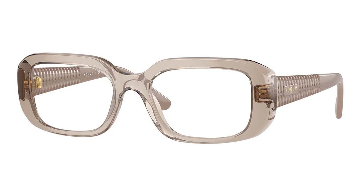 Image of Vogue Óculos de Grau VO5568 2990 Óculos de Grau Marrons Feminino PRT