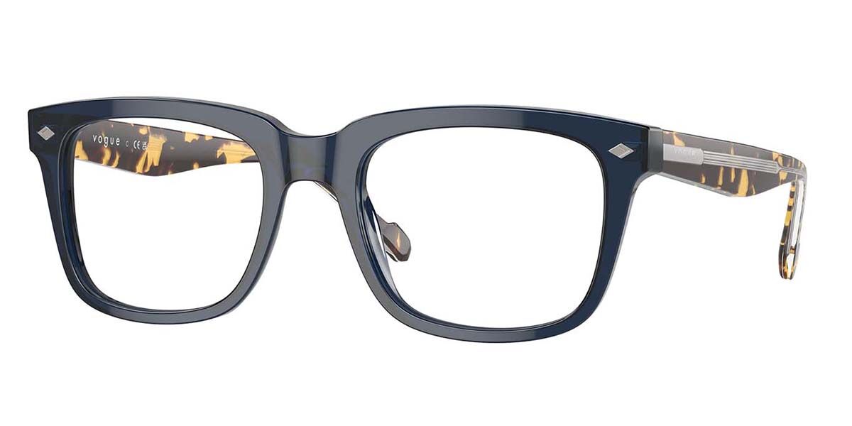Image of Vogue Óculos de Grau VO5572 3143 Óculos de Grau Azuis Masculino PRT