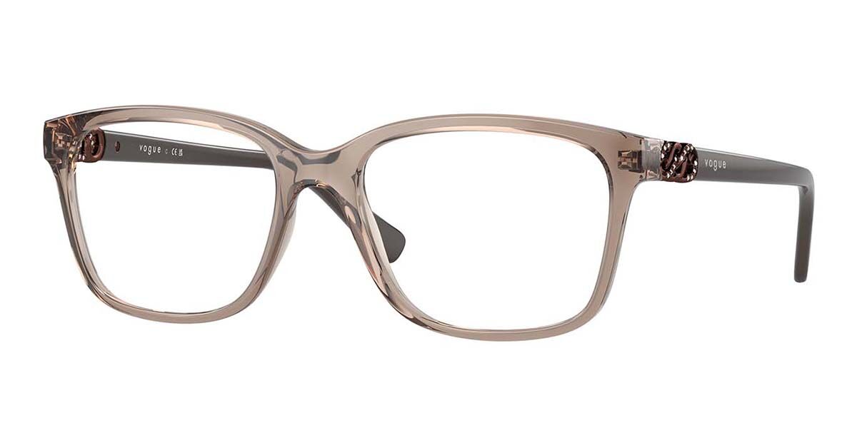 Image of Vogue Óculos de Grau VO5574B 2940 Óculos de Grau Marrons Feminino BRLPT