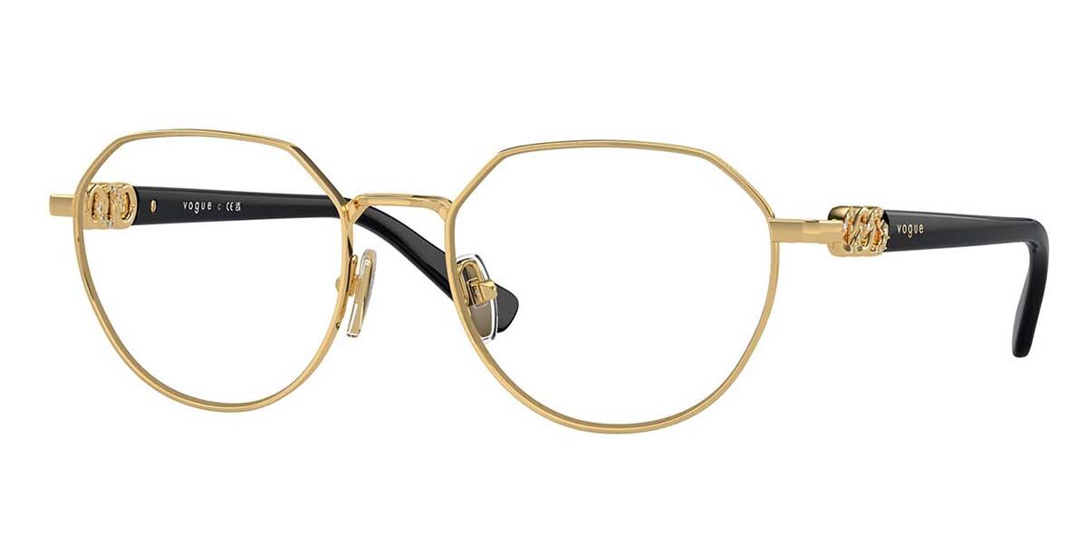 Image of Vogue Eyewear VO4311B 280 51 Guldiga Glasögon (Endast Båge) Kvinna SEK