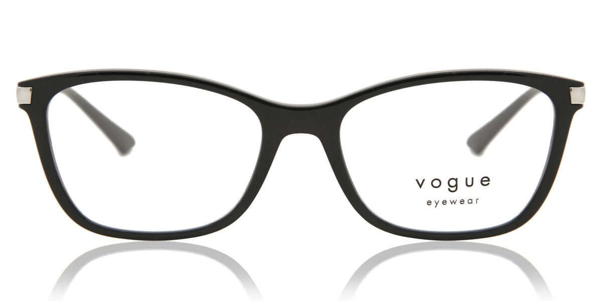 Image of Vogue Eyewear VO5378 W44 51 Svarta Glasögon (Endast Båge) Kvinna SEK