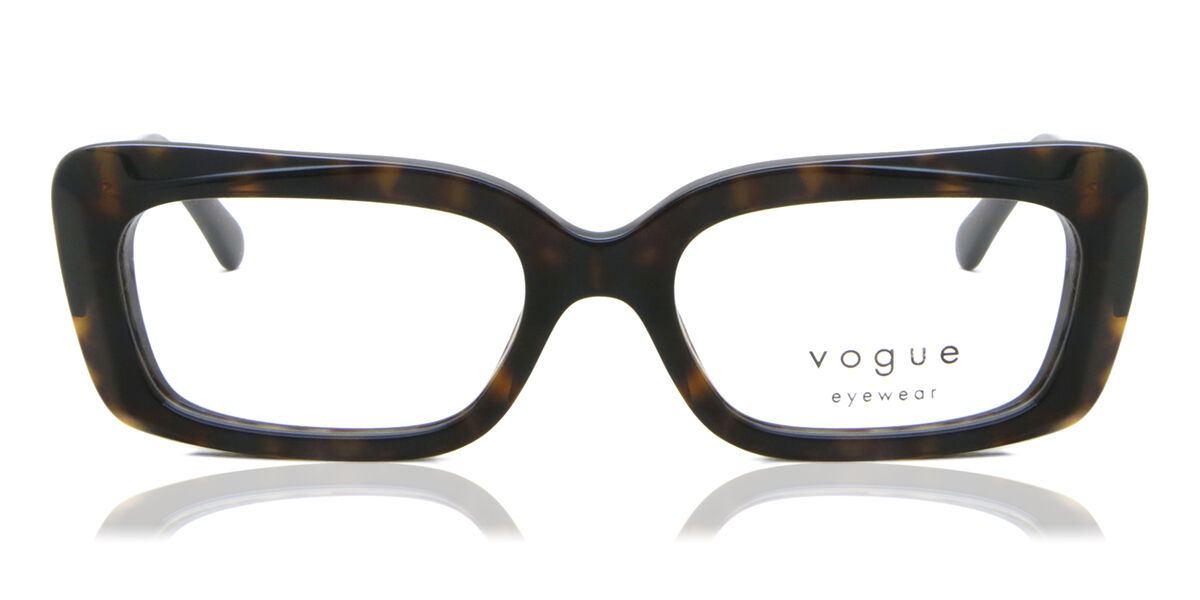 Image of Vogue Eyewear VO5441 W656 50 Sköldpaddemönstradeshell Glasögon (Endast Båge) Kvinna SEK