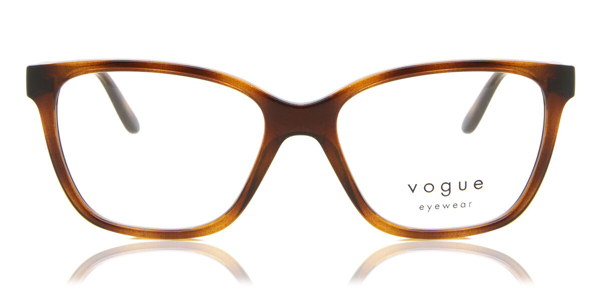 Image of Vogue Eyewear VO5518 W656 53 Sköldpaddemönstradeshell Glasögon (Endast Båge) Kvinna SEK