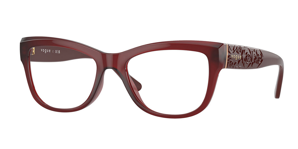 Image of Vogue Eyewear VO5528 3094 53 Röda Glasögon (Endast Båge) Kvinna SEK