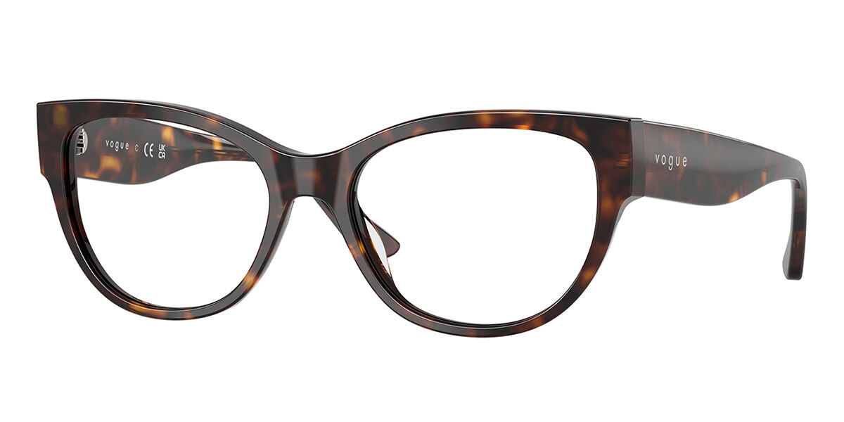 Image of Vogue Eyewear VO5604 W656 51 Sköldpaddemönstradeshell Glasögon (Endast Båge) Kvinna SEK