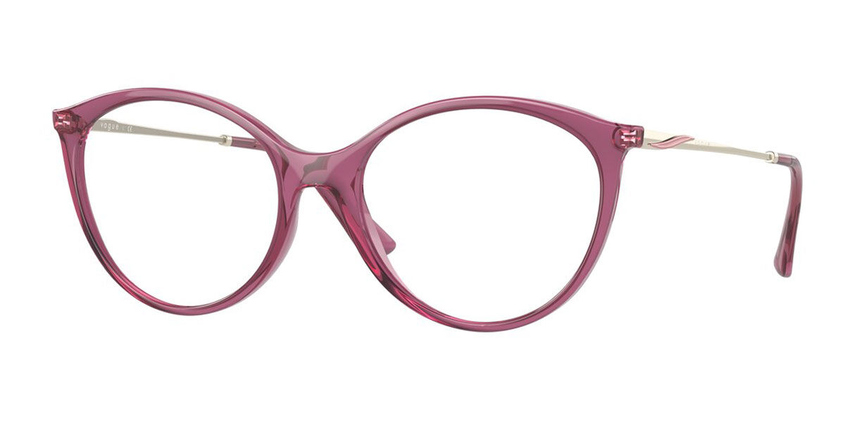 Image of Vogue Gafas Recetadas VO5387F Ajuste Asiático 2798 Gafas Recetadas para Mujer Purple ESP