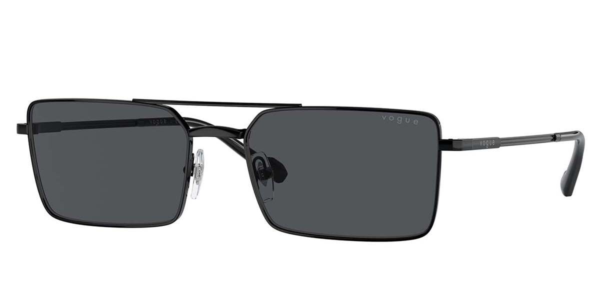 Image of Vogue Lunettes VO4309S 352/87 55 Lunettes De Soleil Homme Noires FR